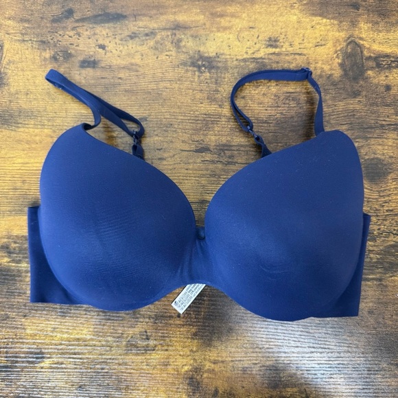 Victoria’s Secret Royal Blue Padded Bra Women’s size 32DD - Picture 1 of 5
